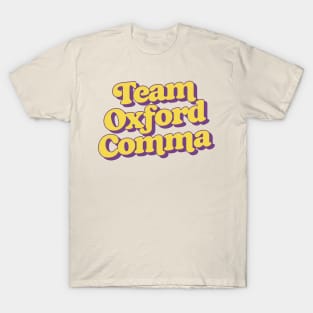 Team Oxford Comma T-Shirt